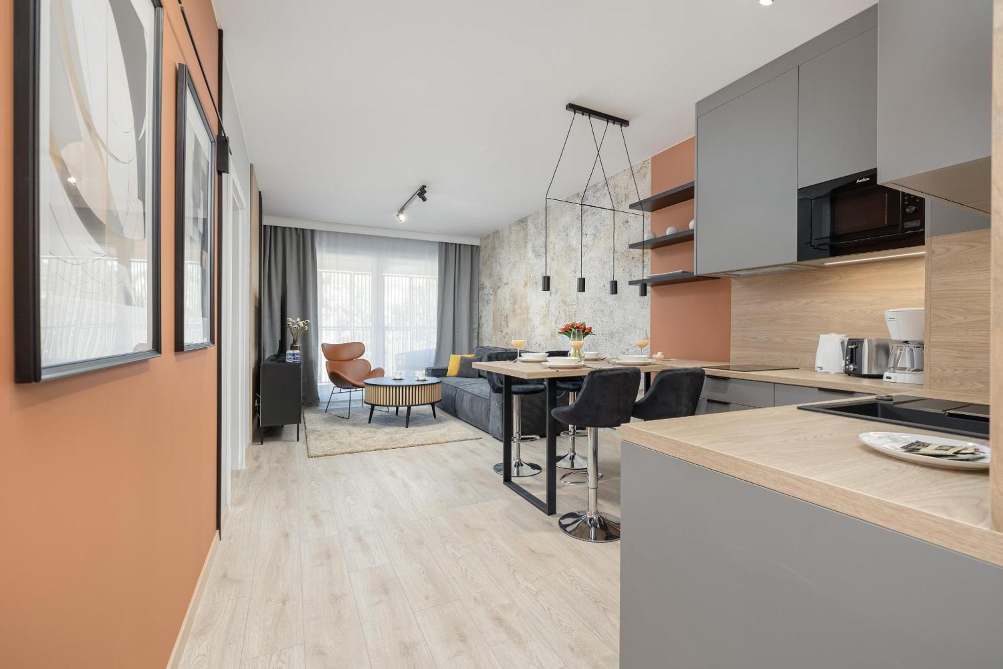 Nowoczesny I Elegancki Apartament A212 Z Balkonem I Parkingiem By Noclegi Renters Miedzyzdroje Exterior foto